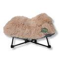 Napzzz Ligstoel Fuzzle met Kussen - Beige