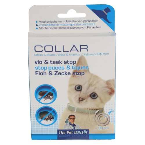Pet Doctor Kat Vlo Teek Stop - Halsband