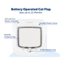 Petsafe Kattenluik Microchip - Wit