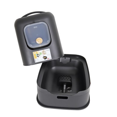 Rotho Kattentoilet Biala - Black