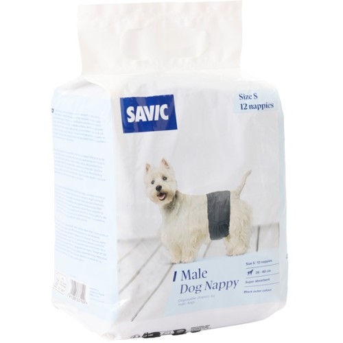 Savic Dog Male Nappy's 12 stuks - S 26-40cm