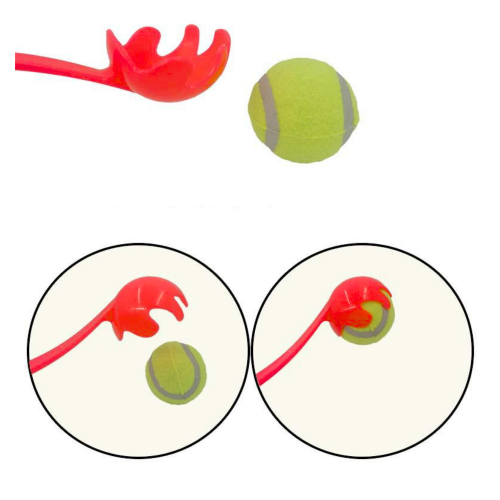 Tennisbal Werperstok Medium - Assorti
