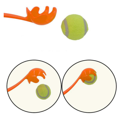Tennisbal Werperstok MINI 38cm - Assorti
