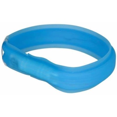 Trixie Led Halsband XS-S - Blauw 35cm