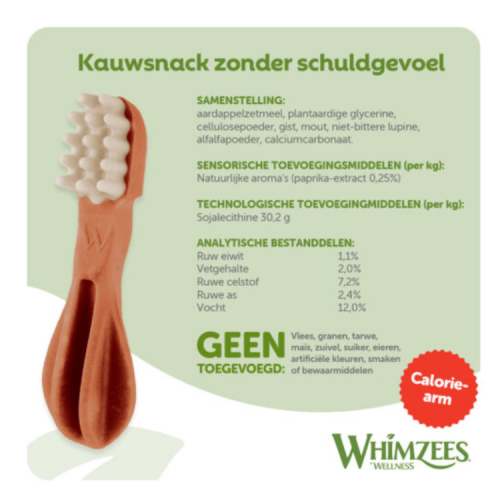 Hondensnack Whimzees Toothbrush Value Bag - M 12st