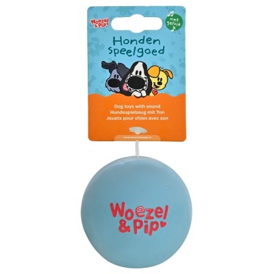Woezel en Pip Latex Bal - Buurpoes Blauw
