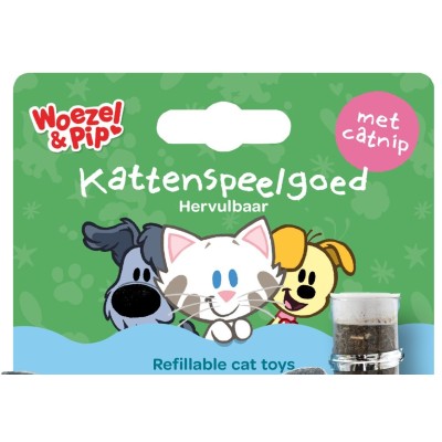 Woezel en Pip Kattenspeelgoed Navulbaar - Buurpoes 