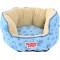 Woezel en Pip Mand Rond - Blauw 50cm