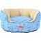 Woezel en Pip Mand Rond - Blauw 60cm