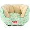 Woezel en Pip Mand Rond - Groen 40cm
