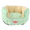 Woezel en Pip Mand Rond - Groen 50cm