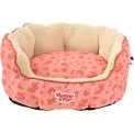 Woezel en Pip Mand Rond - Roze 60cm
