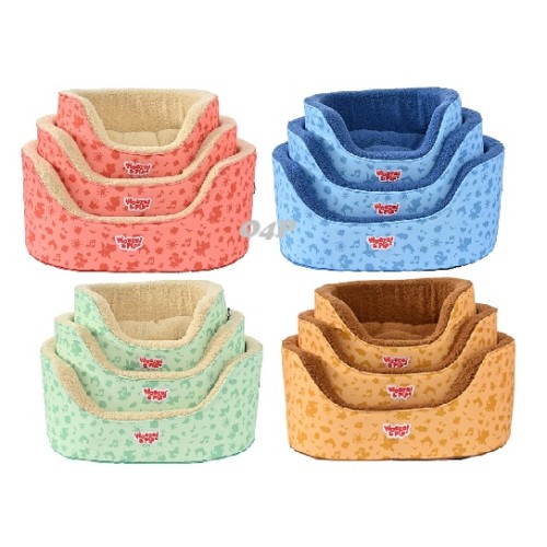 Woezel en Pip Slaapmand met Rand - Groen 50cm